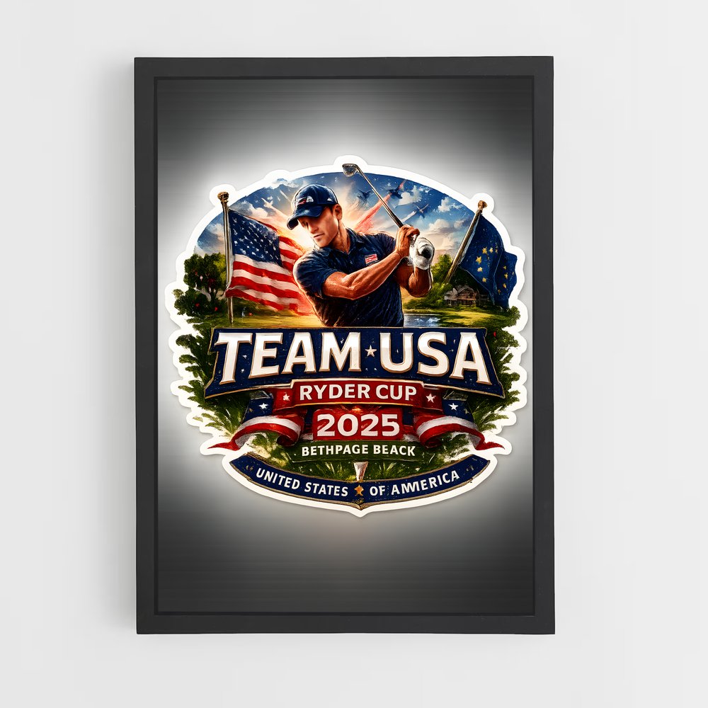 Poster Home Run Victory – affiche Golf (vue 2)